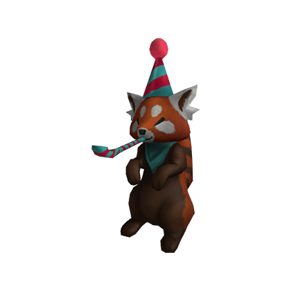 Party Red Panda
