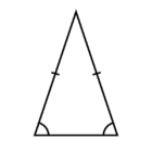 aria triunghiului isoscel