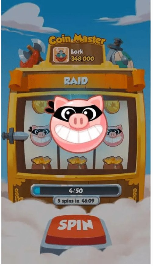 coin master raid pig