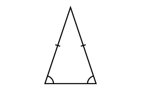 aria triunghiului isoscel